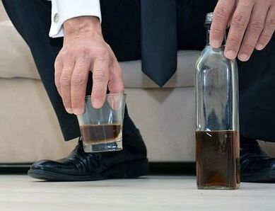 A terceira etapa do alcoholismo